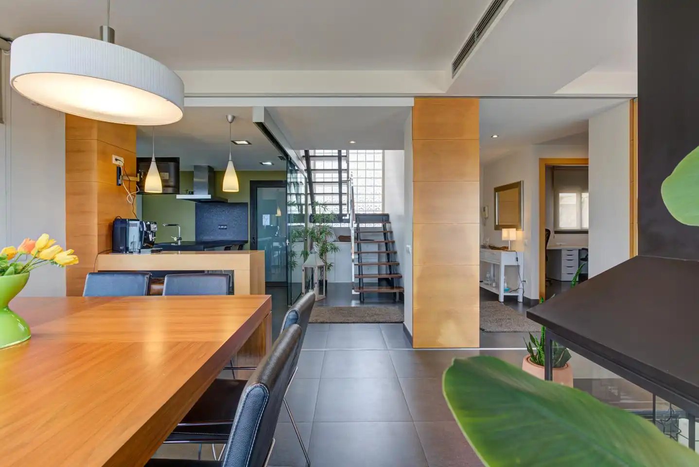 Esszimmer von Haus oder Chalet zum Verkauf in Castelldefels mit Klimaanlage, Heizung und Privatgarten