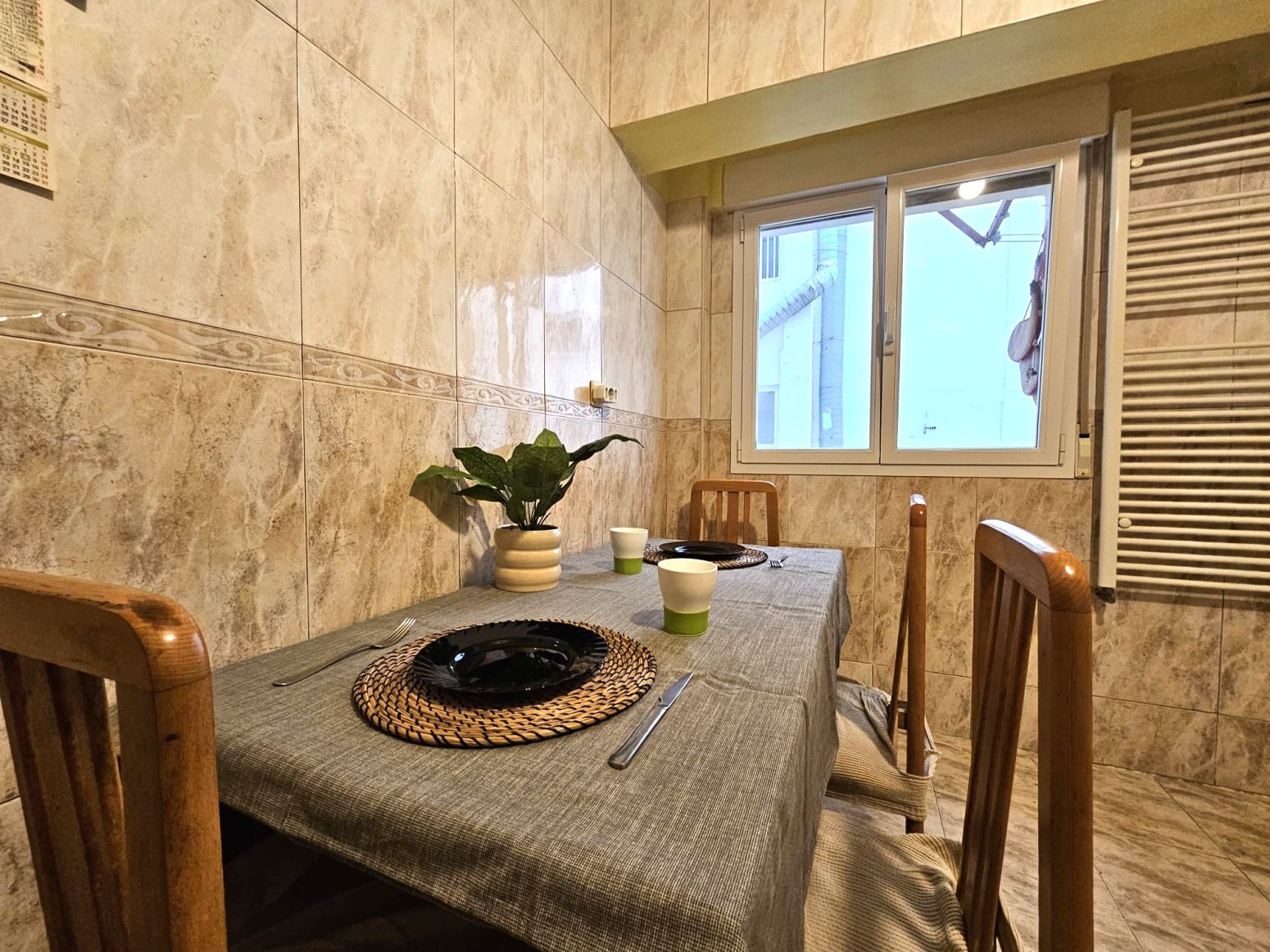 Kitchen of Flat for sale in  Pamplona / Iruña  with Heating and Terrace