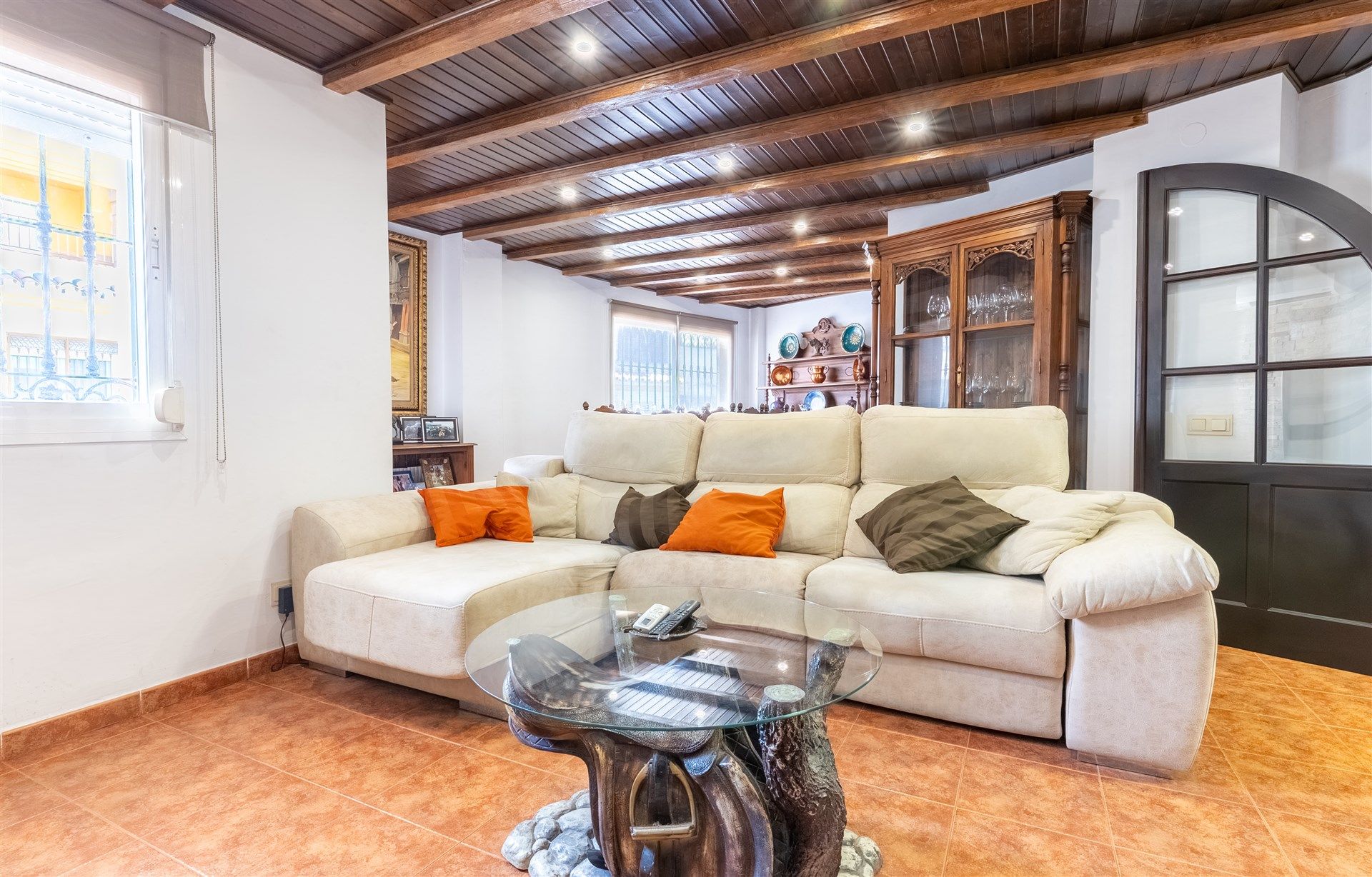 Living room of Single-family semi-detached for sale in Cártama  with Terrace