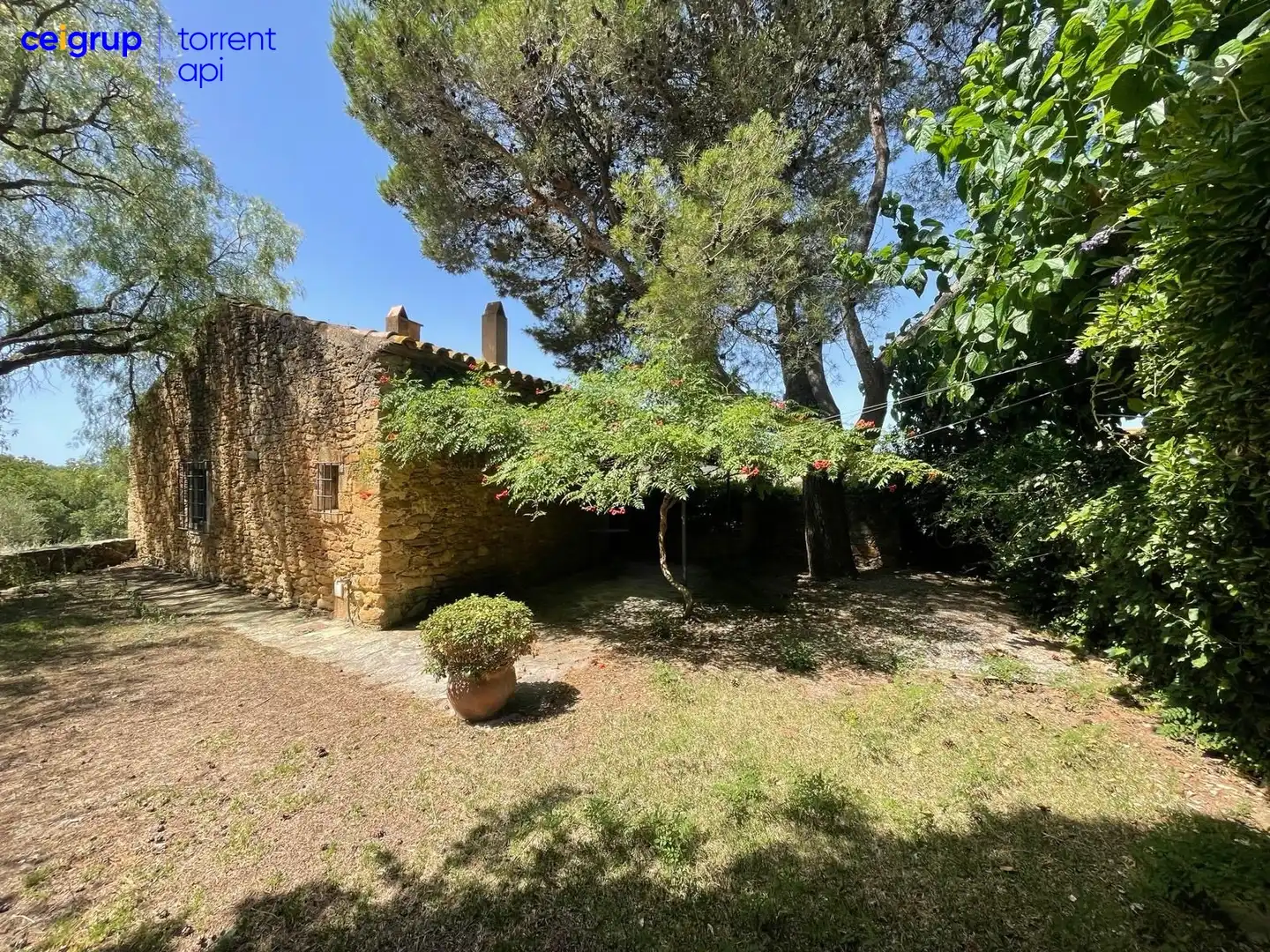 Garten von Country house zur Miete in Pals mit Heizung und Möbliert