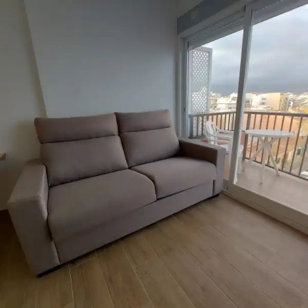 Sala de estar de Estudio de alquiler en Playa de los Boliches