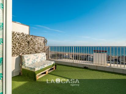 Terrace of Single-family semi-detached for sale in Sitges  with Terrace, Storage room and Swimming Pool