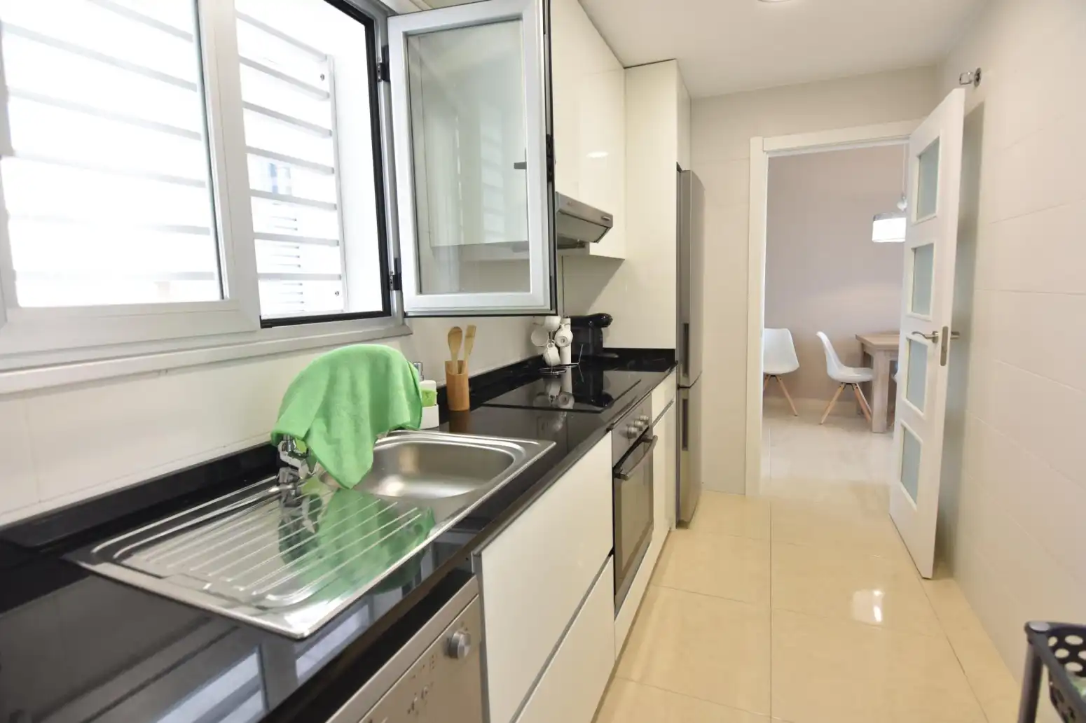 Kitchen of Flat for sale in Oropesa del Mar / Orpesa  with Air Conditioner, Heating and Private garden