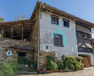 Exterior view of House or chalet for sale in Laviana  with Private garden, Parquet flooring and Terrace
