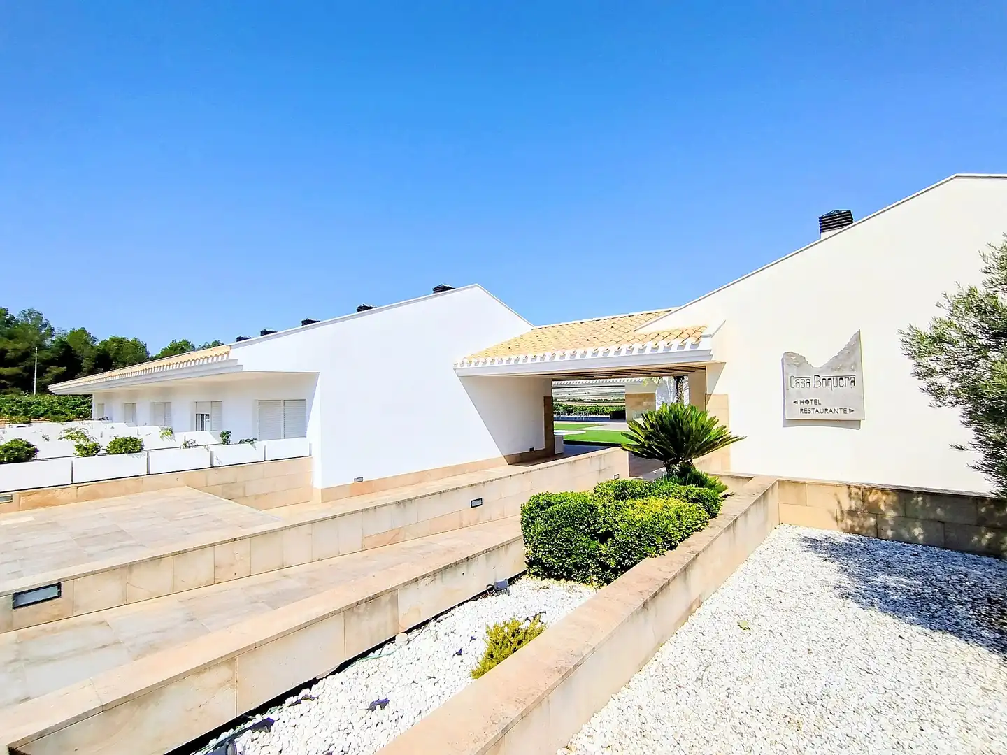 Vista exterior de Finca rústica en venda en Yecla amb Aire condicionat i Terrassa