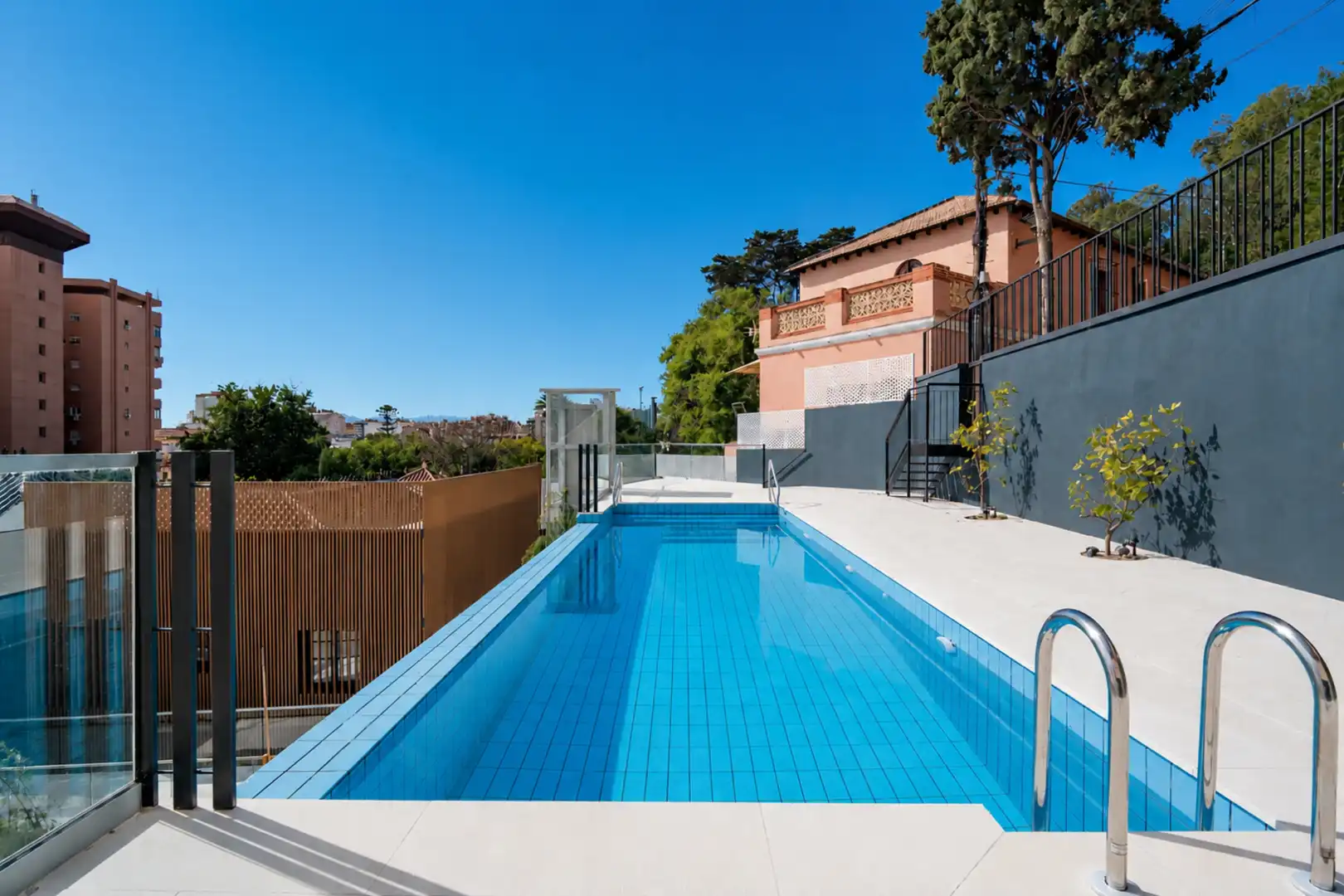 Swimming pool of Apartments for sale in Málaga  with Swimming Pool and Community pool