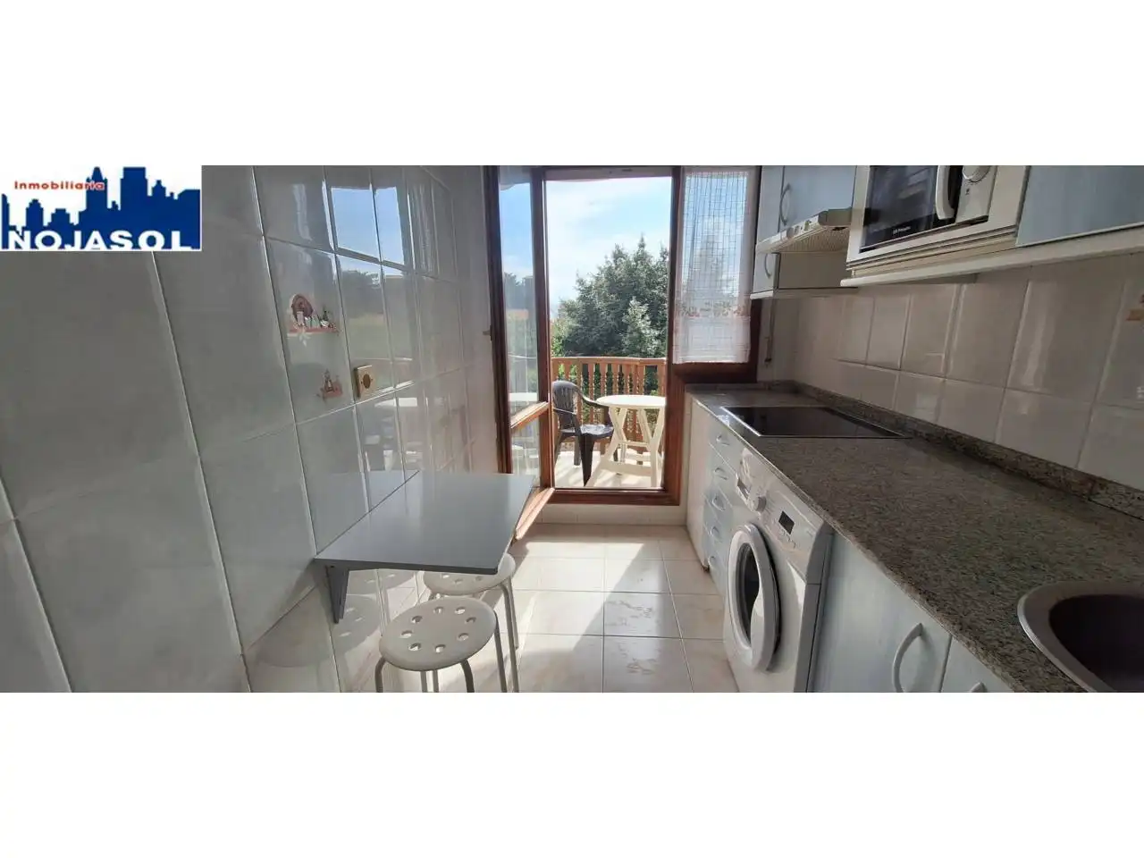 Mini appartamento con terrazza in affitto a Calle Marqués de Velasco 7, imagen 4