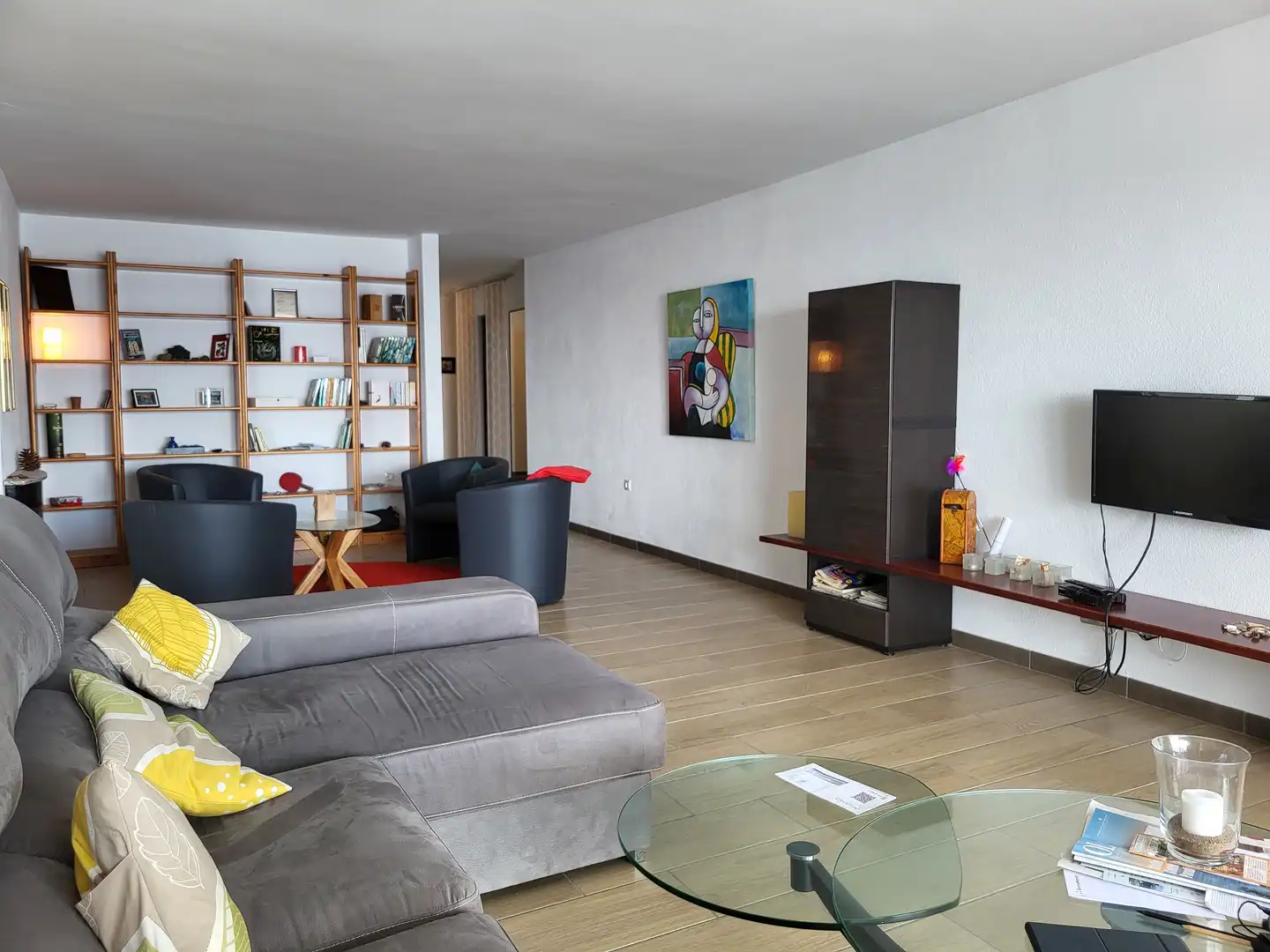 Sala de estar de Ático en venta en Tacoronte con Amueblado y Balcón