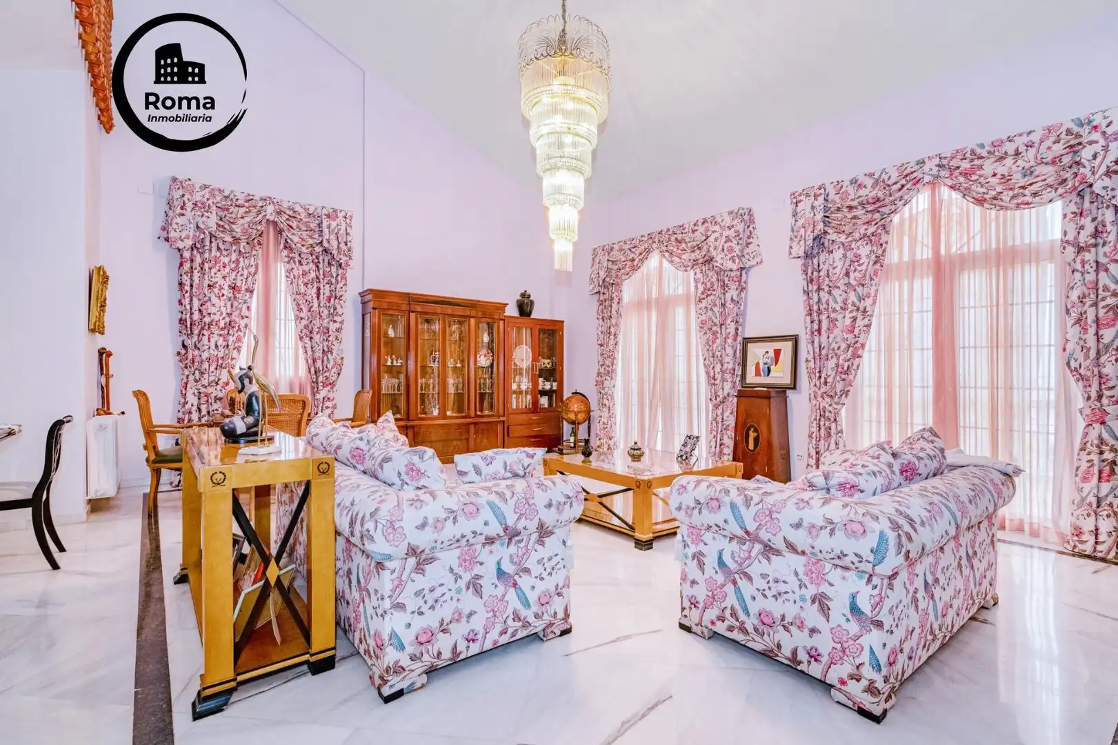 Sala de estar de Casa o chalet en venta en La Zubia con Calefacción, Jardín privado y Terraza
