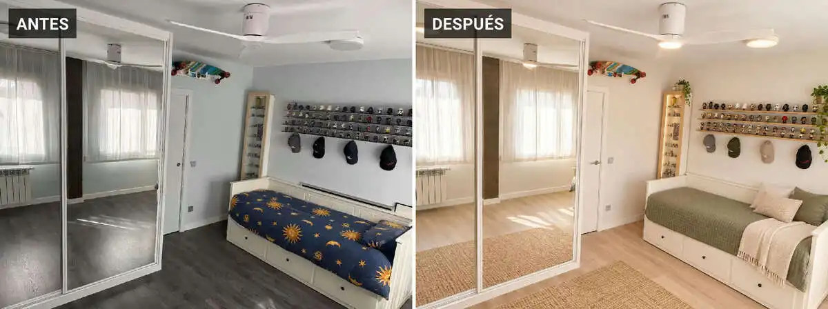 Schlafzimmer von Wohnung zum Verkauf in Barajas