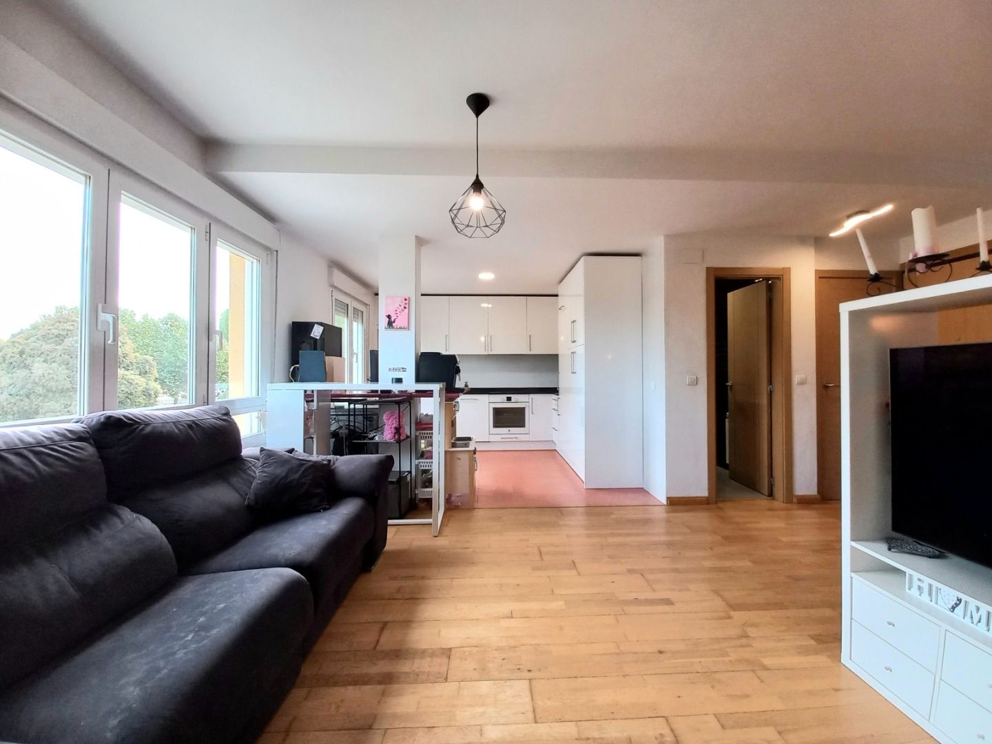 Living room of Duplex for sale in Cogollos  with Heating and Parquet flooring