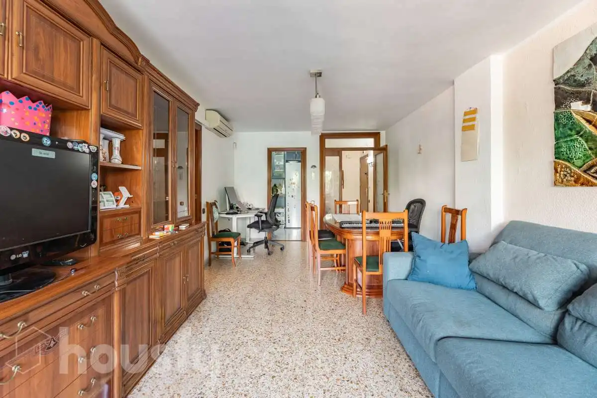 Sala de estar de Piso en venta en Barcelona con Aire acondicionado, Calefacción y Terraza
