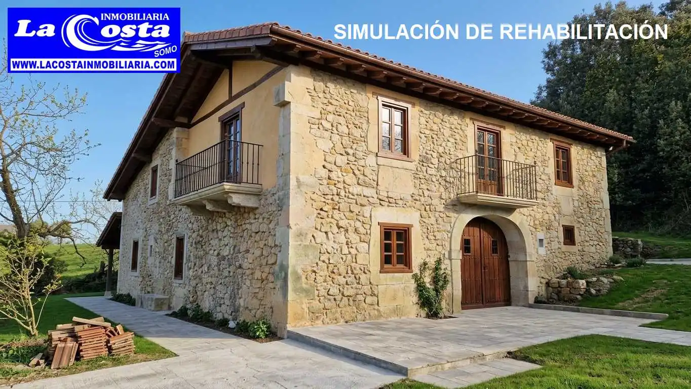Exterior view of Country homes for sale in Marina de Cudeyo  with Private garden