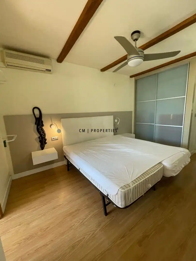 Bedroom of Flat for rent in Puçol  with Air Conditioner, Terrace and Swimming Pool