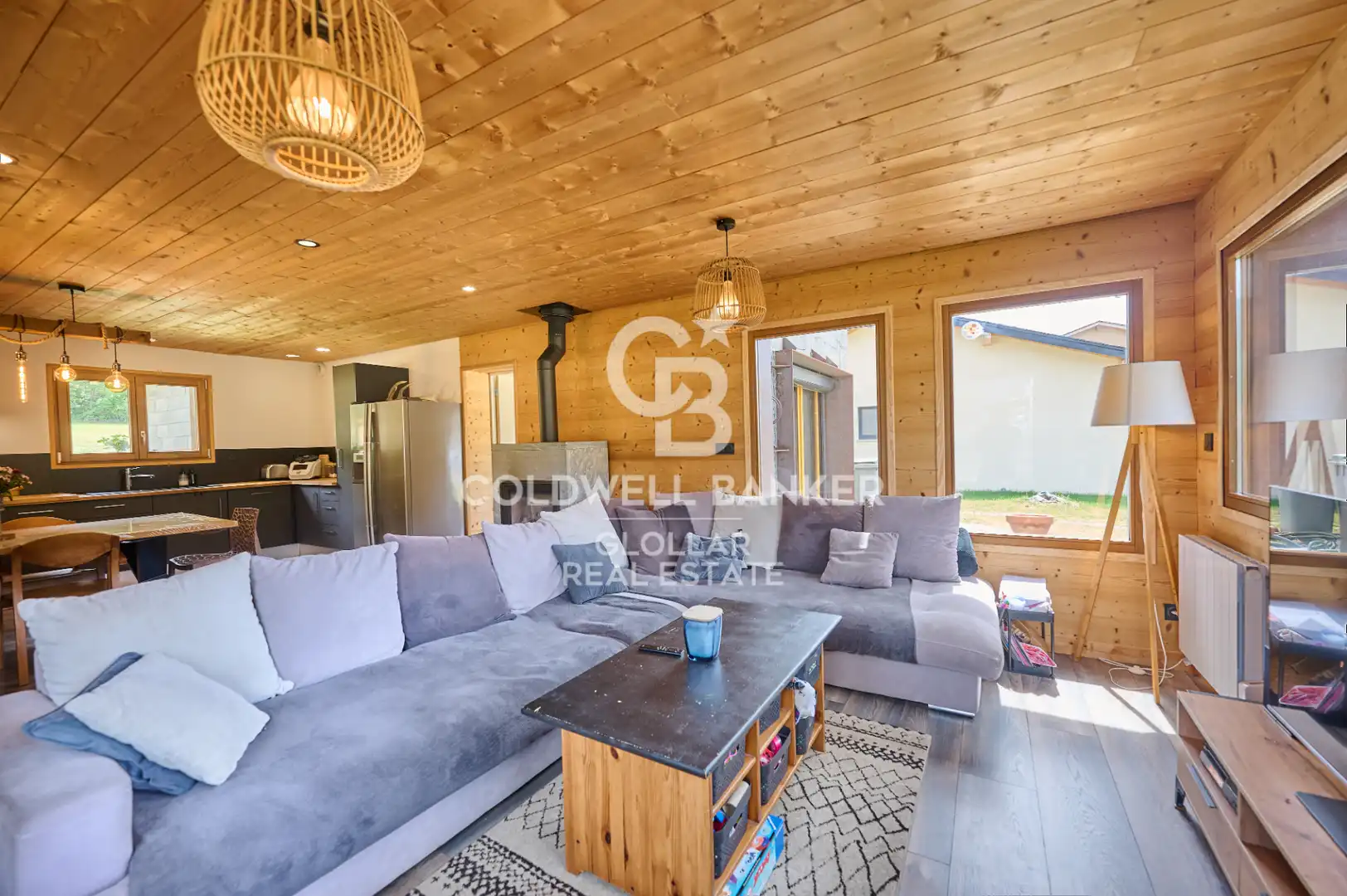 Living room of Houses for sale in Latour - de - Carol  with Heating, Private garden and Parquet flooring