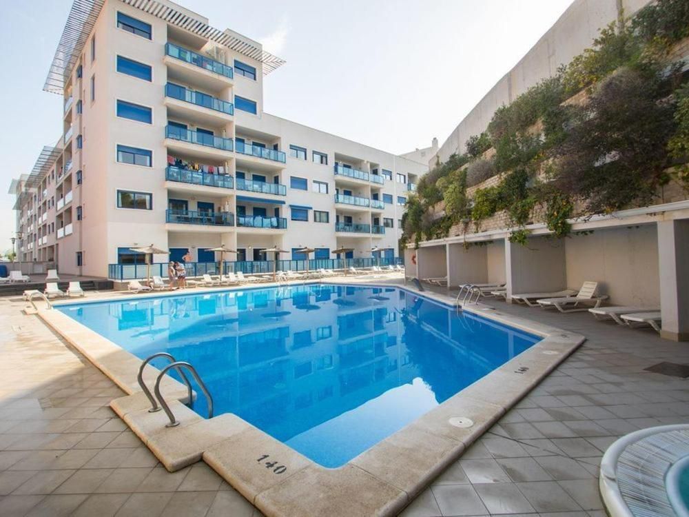 Piscina de Apartament de lloguer en Alicante / Alacant amb Aire condicionat, Terrassa i Moblat