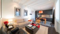 Living room of Attic for sale in  Madrid Capital  with Air Conditioner, Heating and Furnished