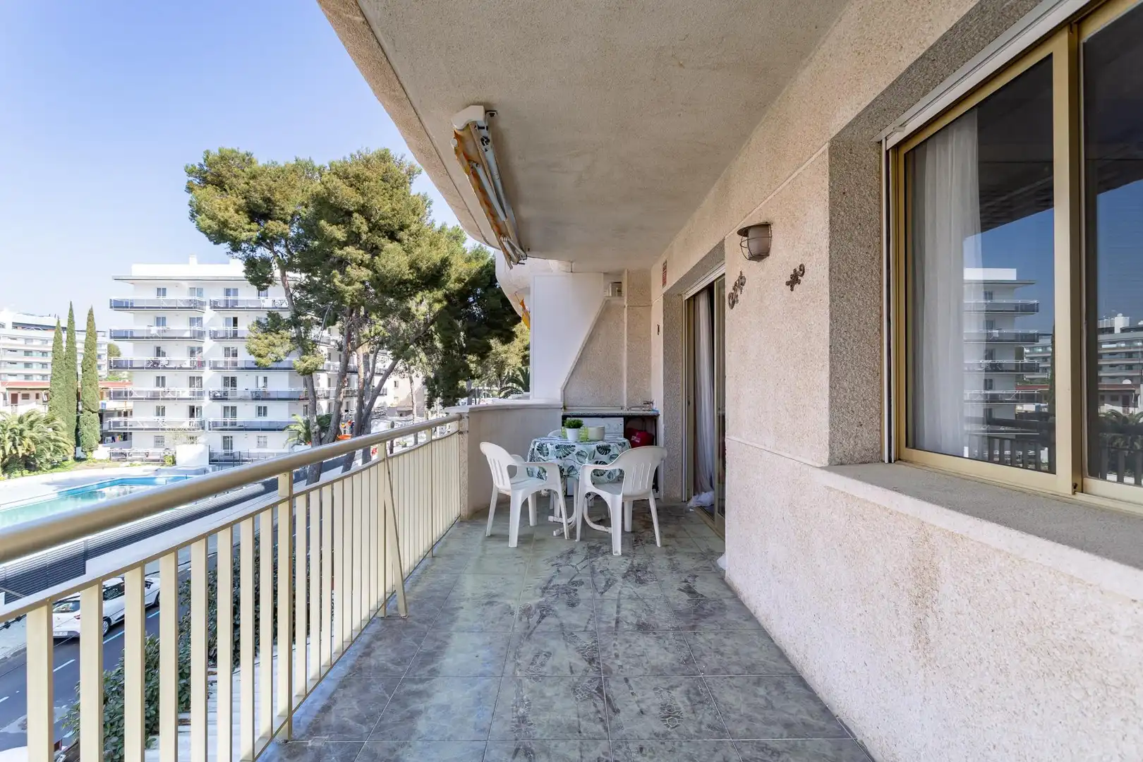 Terraza de Apartamento en venta en Salou con Terraza y Piscina