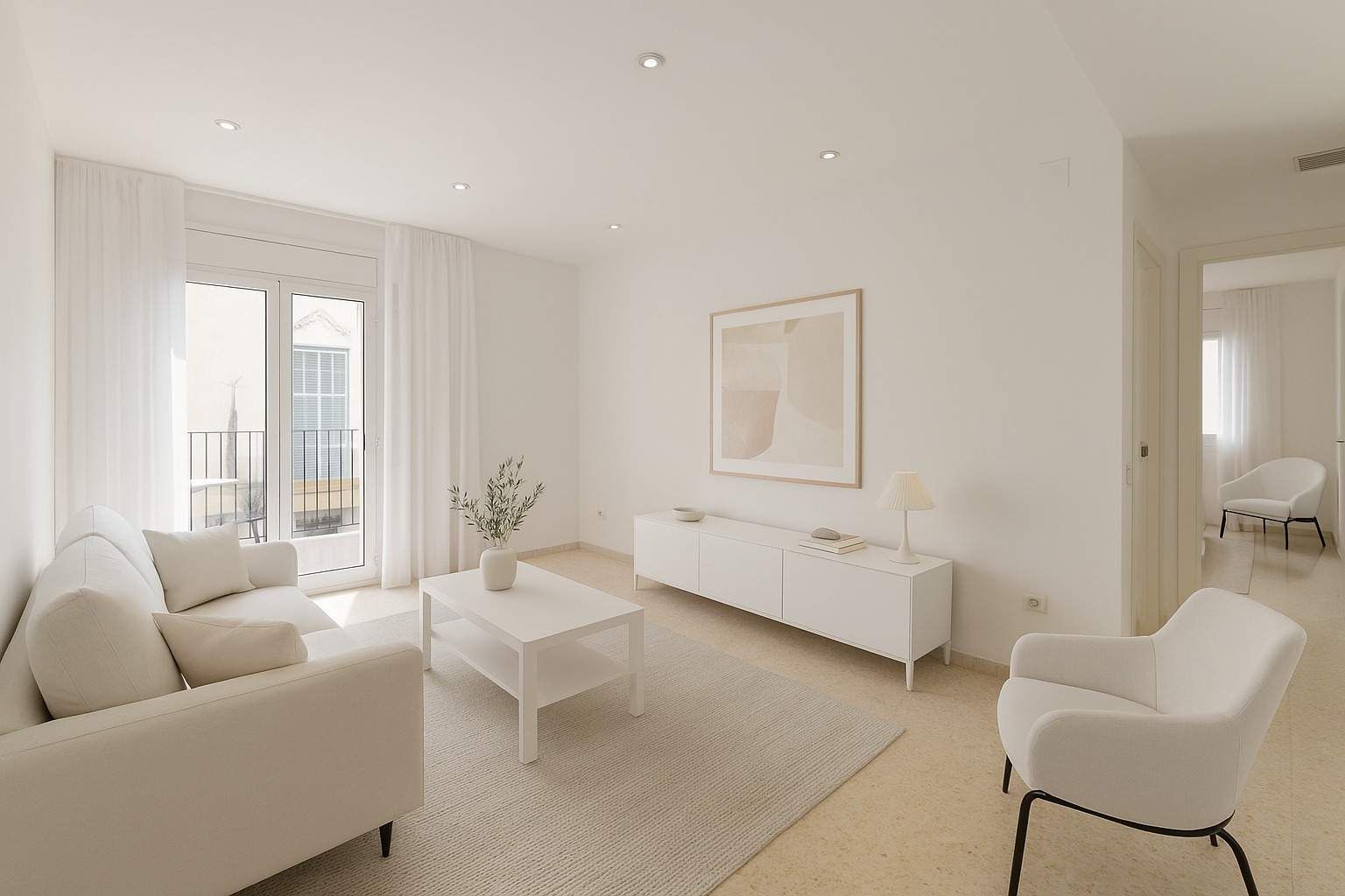 Living room of Flat for sale in Viladecans  with Air Conditioner, Heating and Terrace