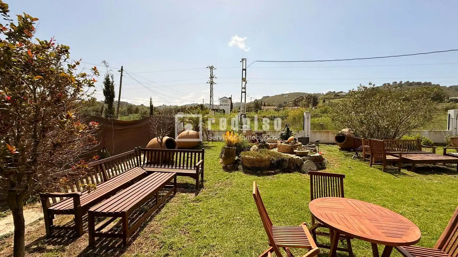 Garten von Geschaftsraum zum Verkauf in Coín mit Klimaanlage und Terrasse