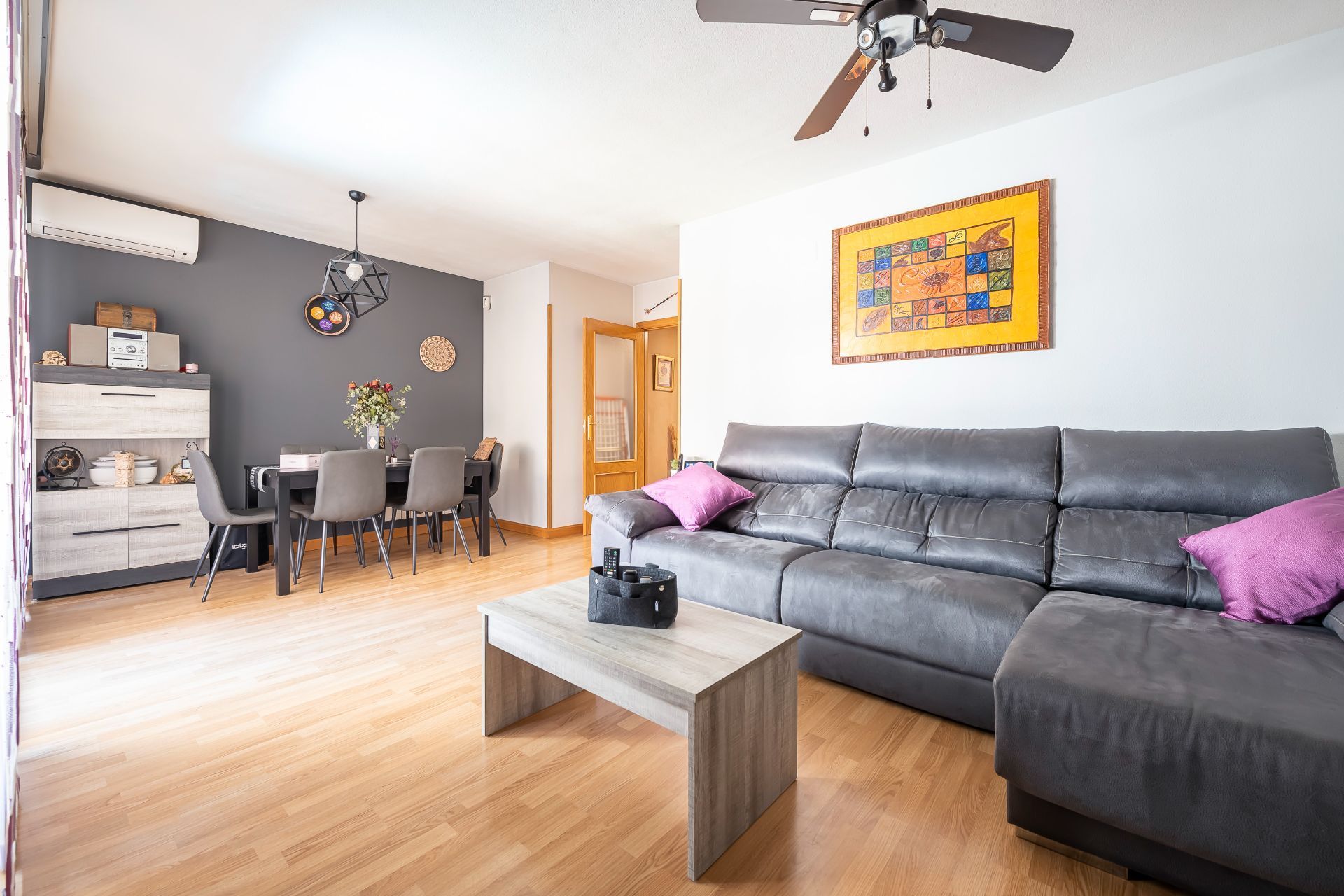 Living room of Flat for sale in Rivas-Vaciamadrid  with Air Conditioner, Heating and Terrace