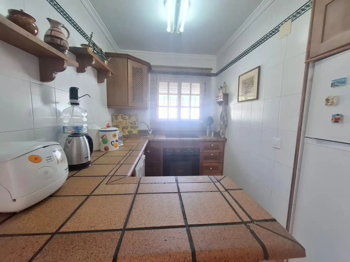 Kitchen of Houses for sale in Málaga  with Air Conditioner, Private garden and Swimming Pool