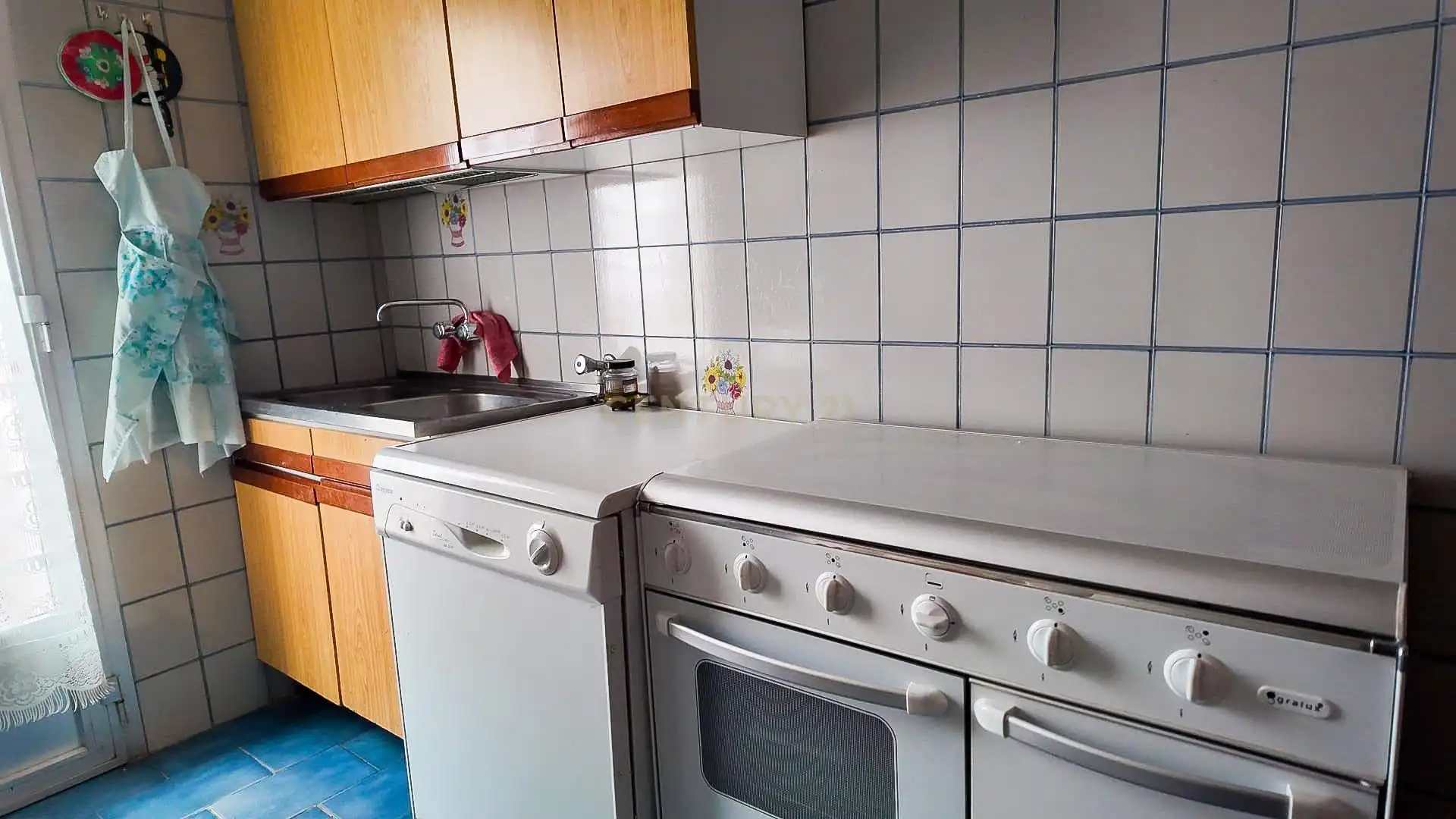 Kitchen of Flat for sale in Azuaga  with Storage room