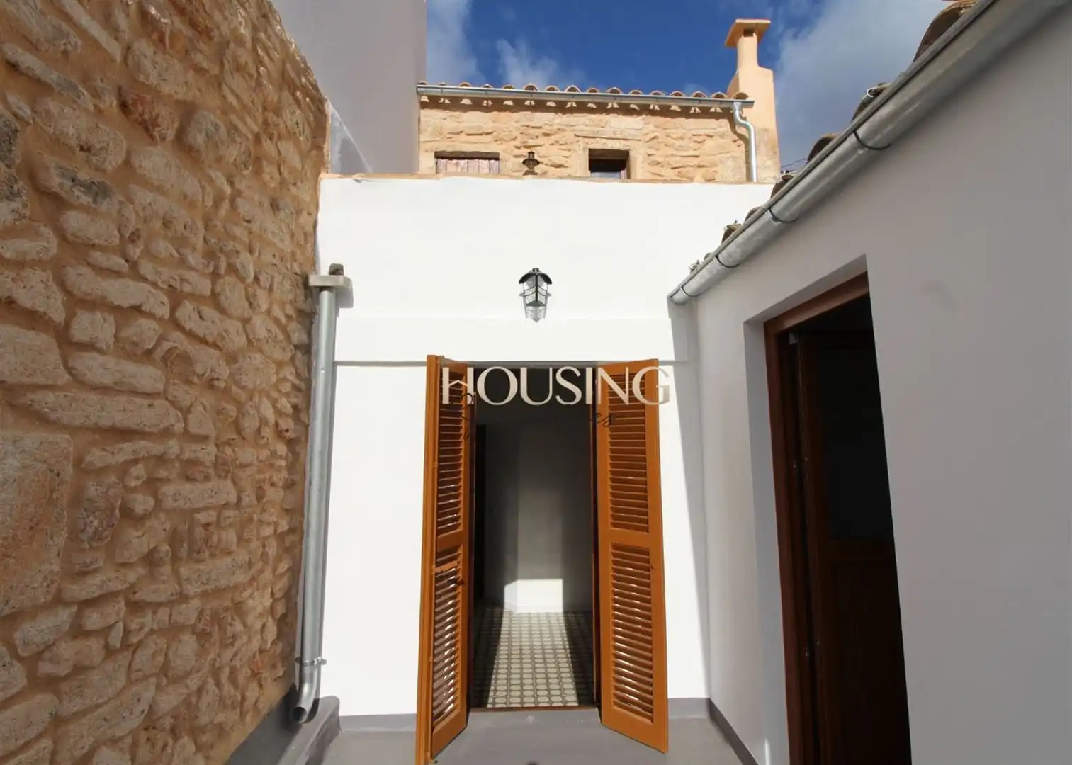 Vista exterior de Casa adosada en venda en Llucmajor amb Aire condicionat, Calefacció i Jardí privat