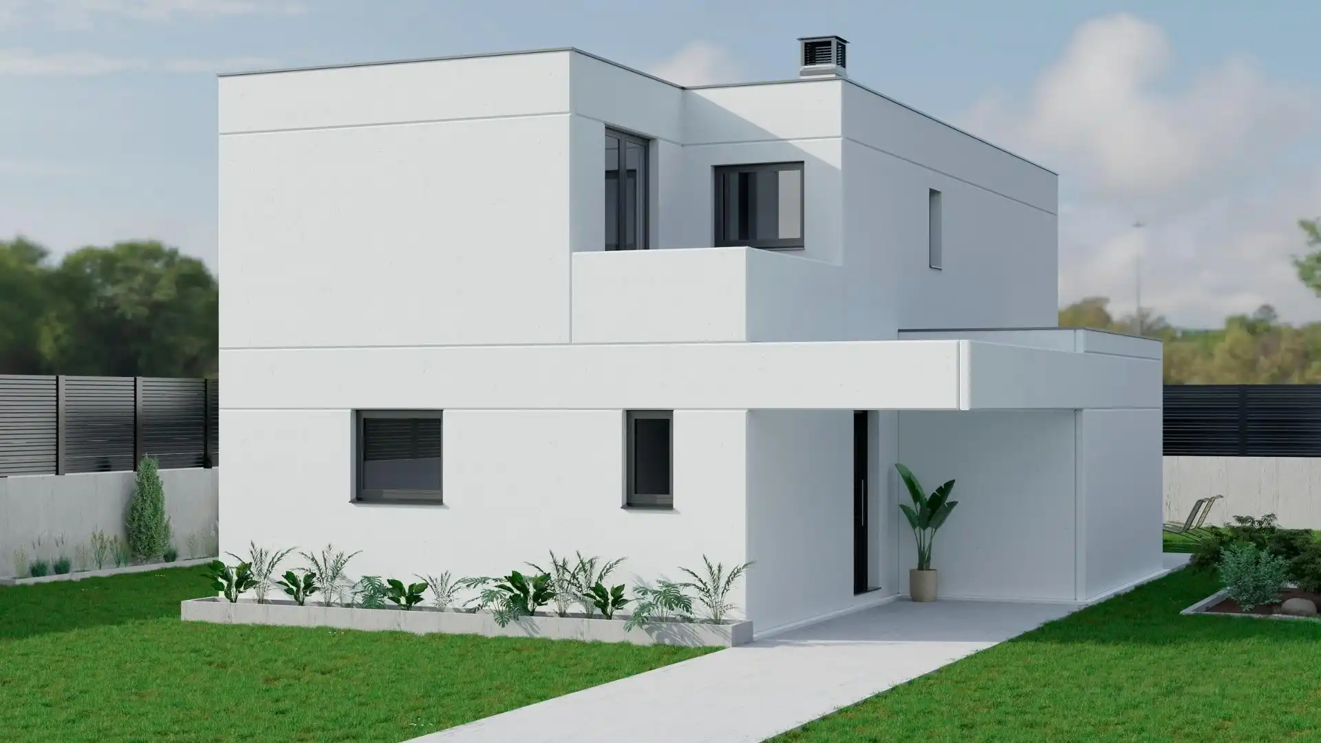 Vista exterior de Casa o chalet en venta en Fornells de la Selva con Aire acondicionado, Jardín privado y Terraza
