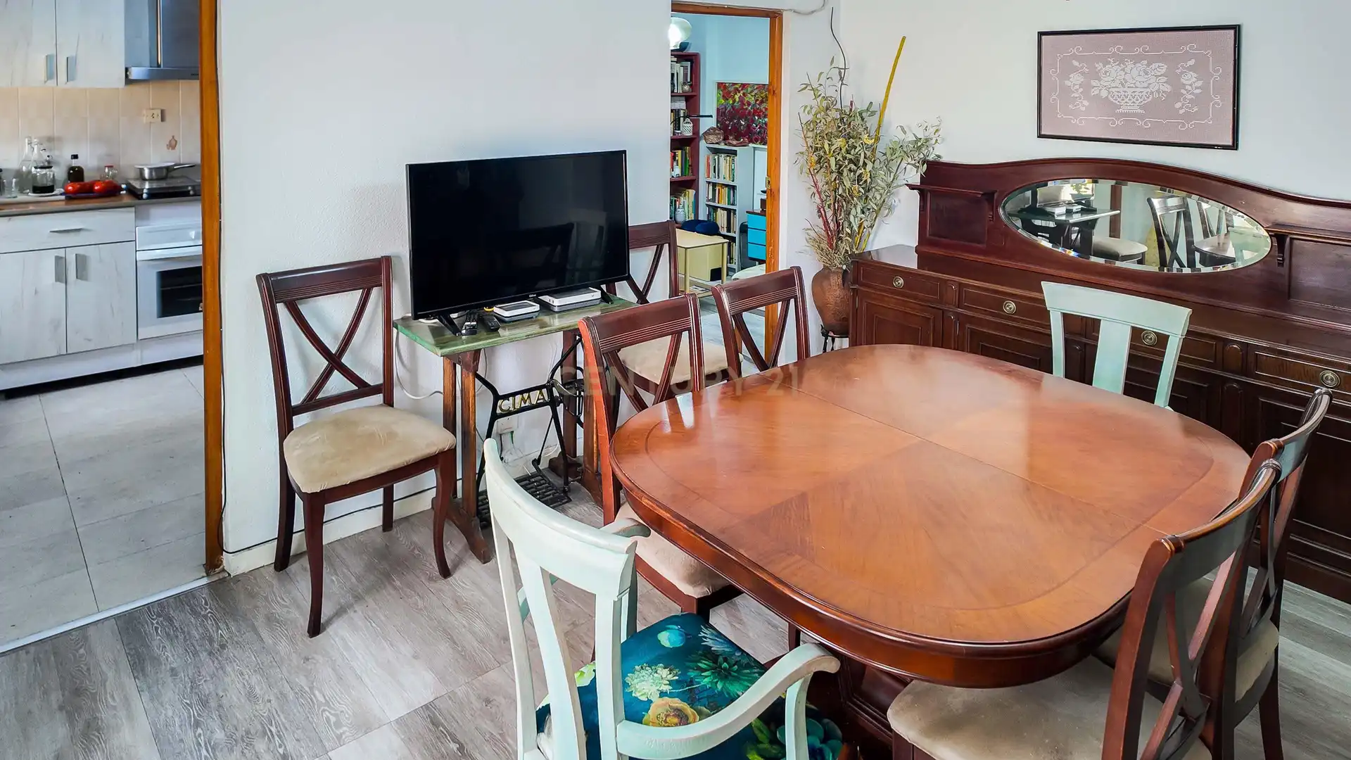 Dining room of Houses for sale in Cáceres  with Balcony