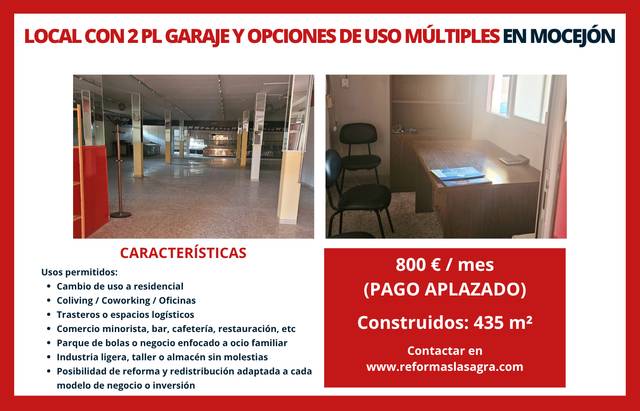 Edificio en Alquiler en Mocejón