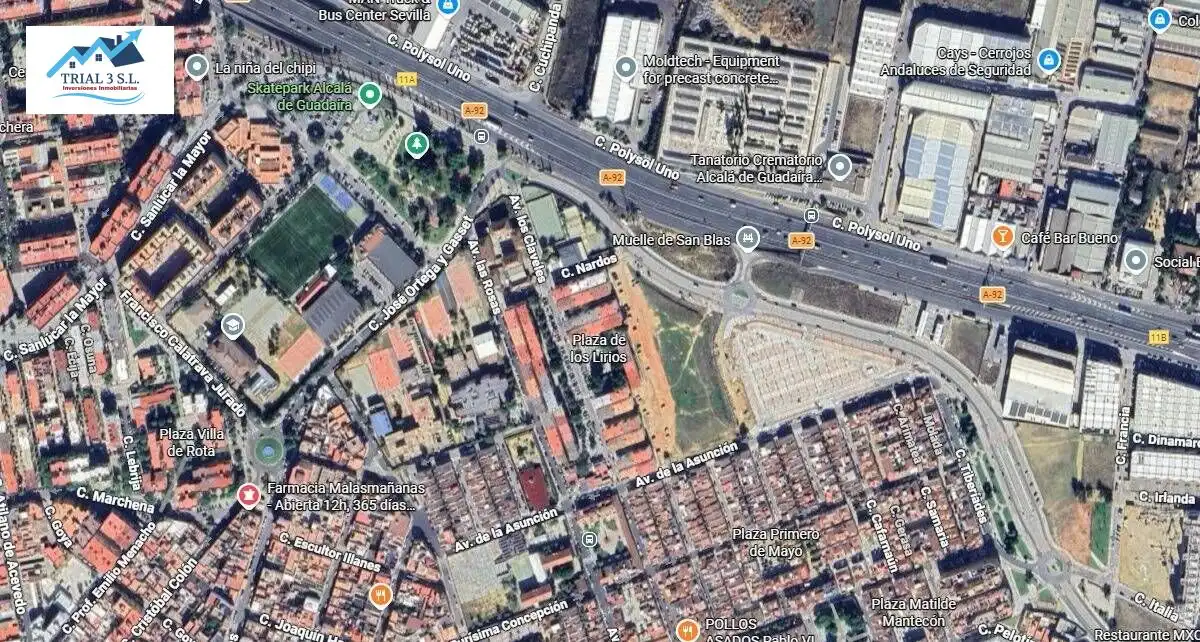 Vista exterior de Pis en venda en Alcalá de Guadaira