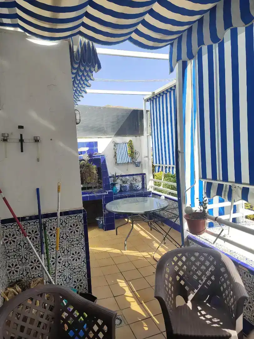 Terrasse von Wohnung zur Miete in Cenes de la Vega mit Klimaanlage und Balkon