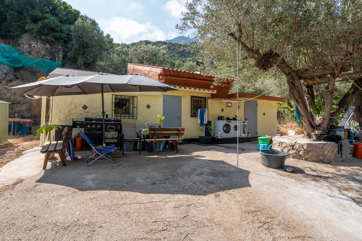 Exterior view of Country house for sale in Alfara de Carles  with Air Conditioner, Swimming Pool and Furnished