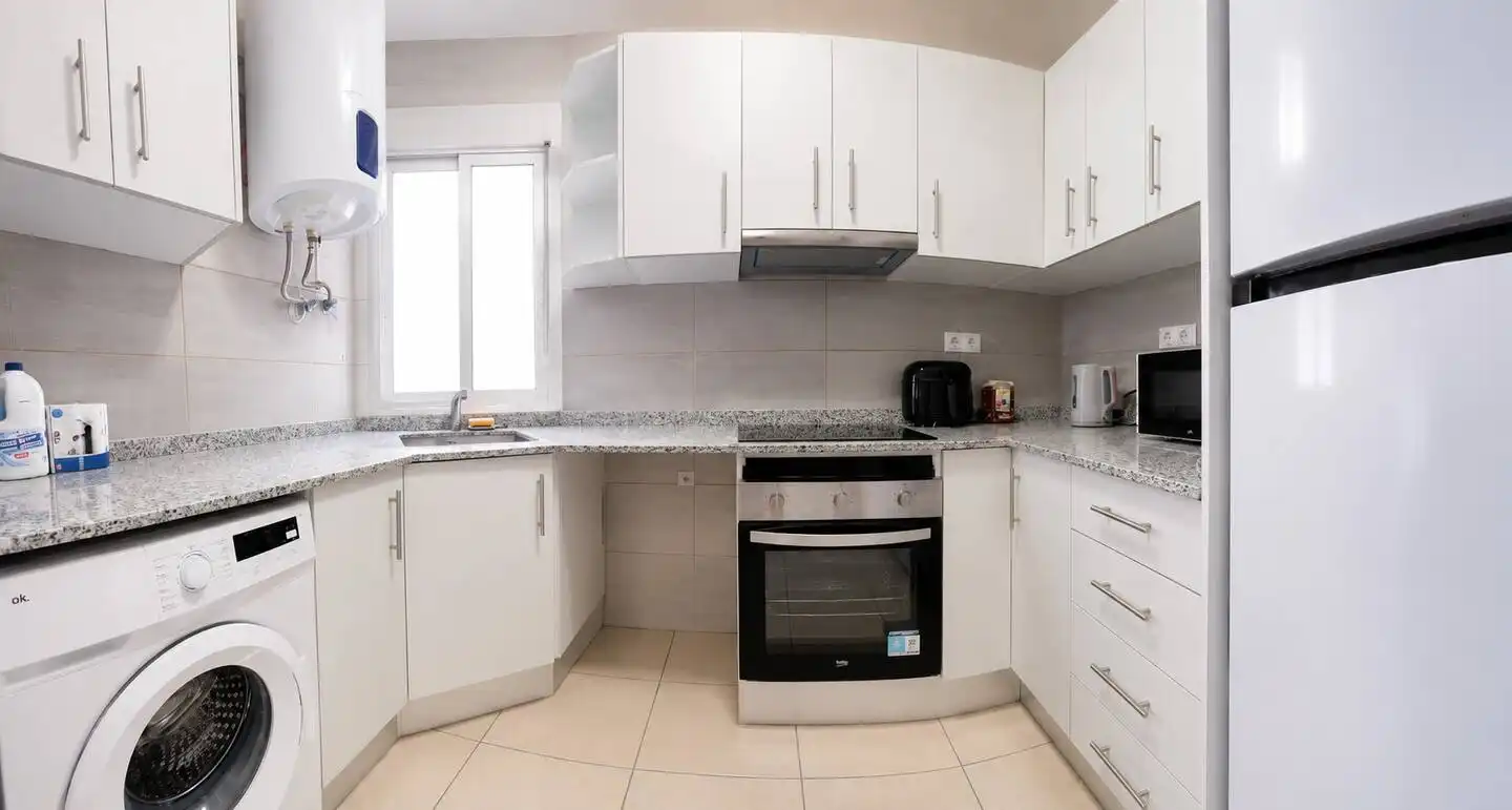 Kitchen of Flat for rent in Benicarló  with Air Conditioner, Heating and Furnished