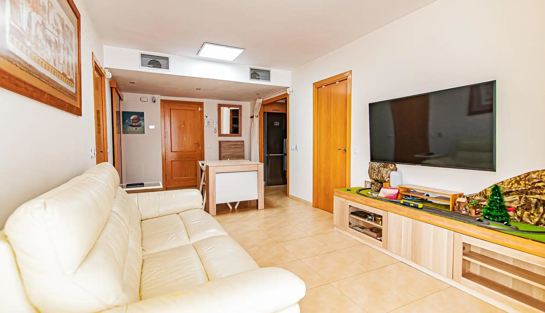 Sala d'estar de Pis de lloguer en La Granada, Barcelona