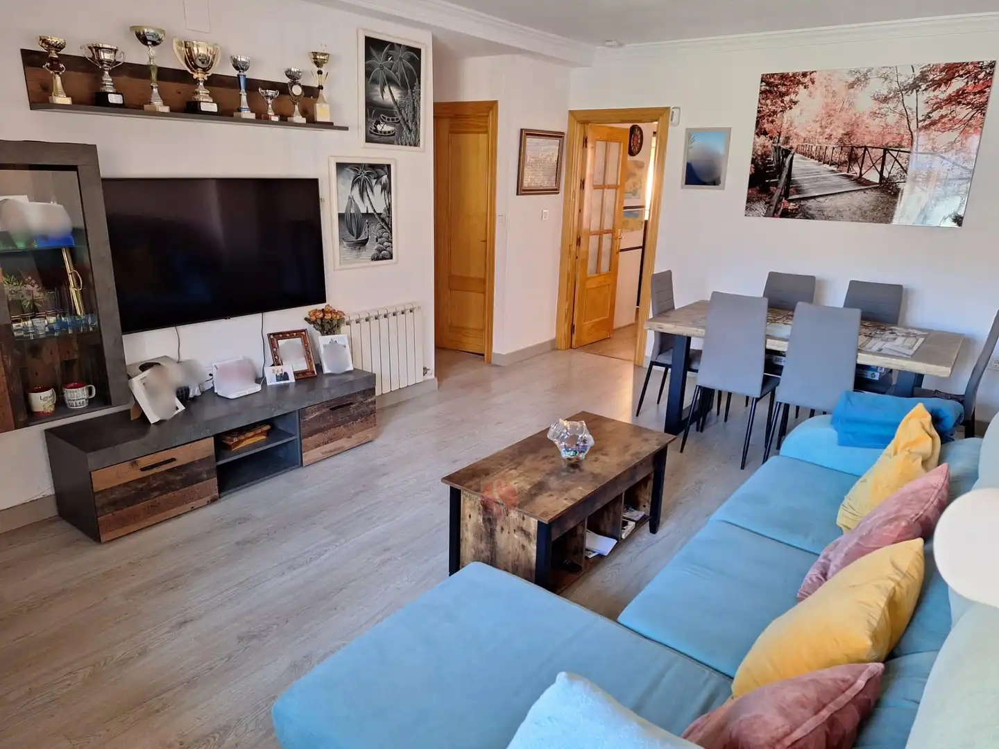 Sala de estar de Casa o chalet en venta en Las Gabias con Calefacción y Terraza