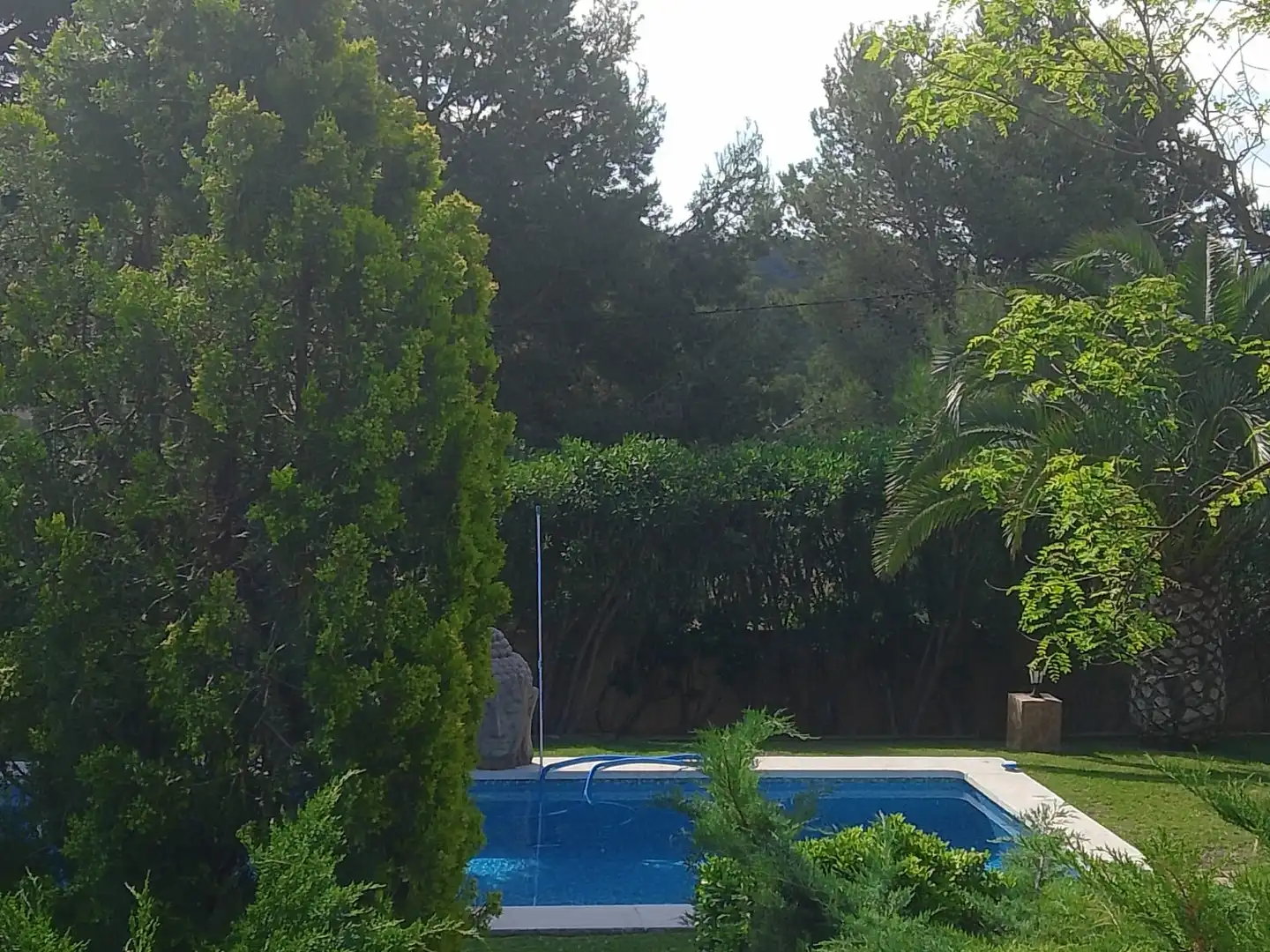 Piscina de Casa o xalet en venda en Tibi amb Aire condicionat, Jardí privat i Parquet