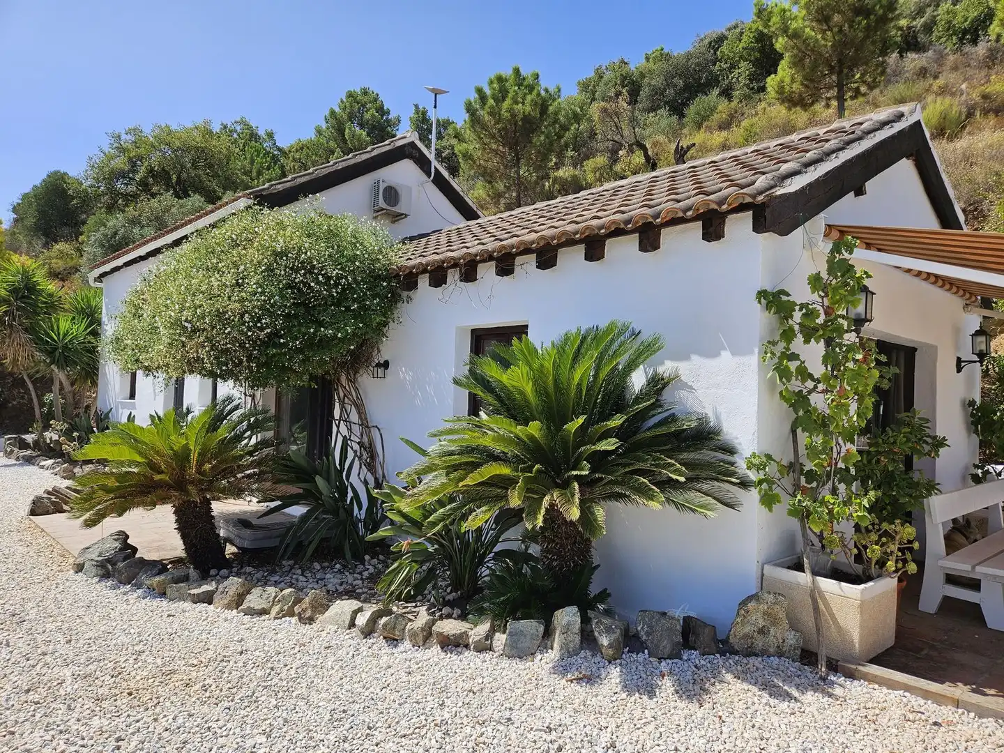 Exterior view of Houses for sale in Monda  with Air Conditioner, Terrace and Swimming Pool