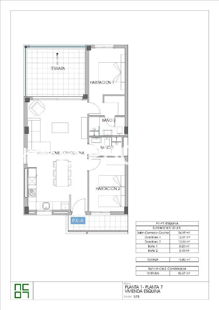 Apartment mit Pool zum Verkauf in Centro Urbano, imagen 15