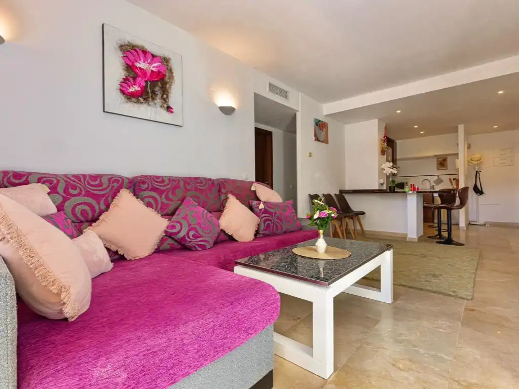 Wohnzimmer von Dachboden zum Verkauf in Torrevieja mit Terrasse und Möbliert