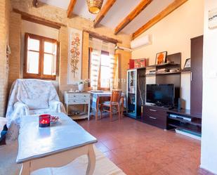 Living room of Duplex to rent in  Valencia Capital  with Air Conditioner, Heating and Parquet flooring