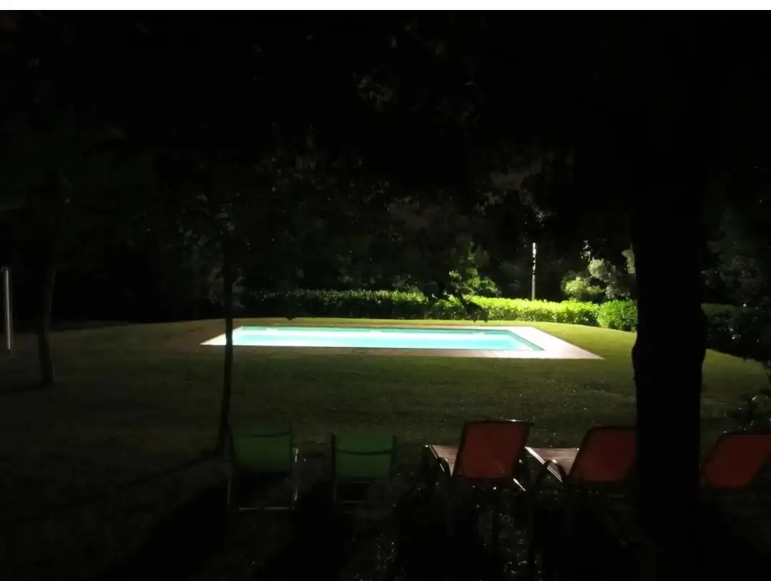 Piscina de Apartamento de alquiler en Regencós con Aire acondicionado, Calefacción y Jardín privado