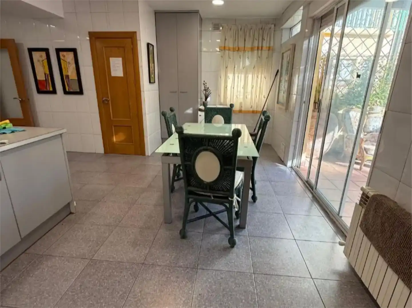 Esszimmer von Wohnung zur Miete in  Zaragoza Capital mit Klimaanlage und Balkon