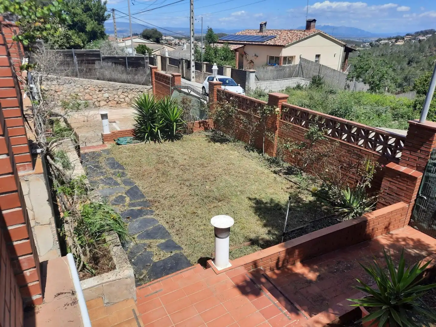 Garden of Houses for sale in Olèrdola, Barcelona