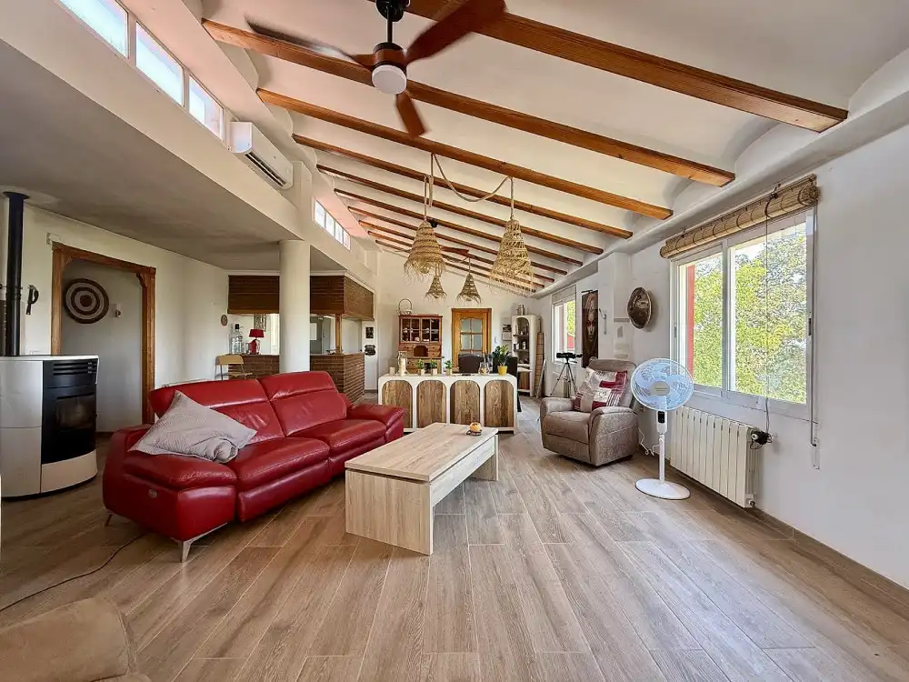 Sala de estar de Casa o chalet en venta en Villena con Aire acondicionado