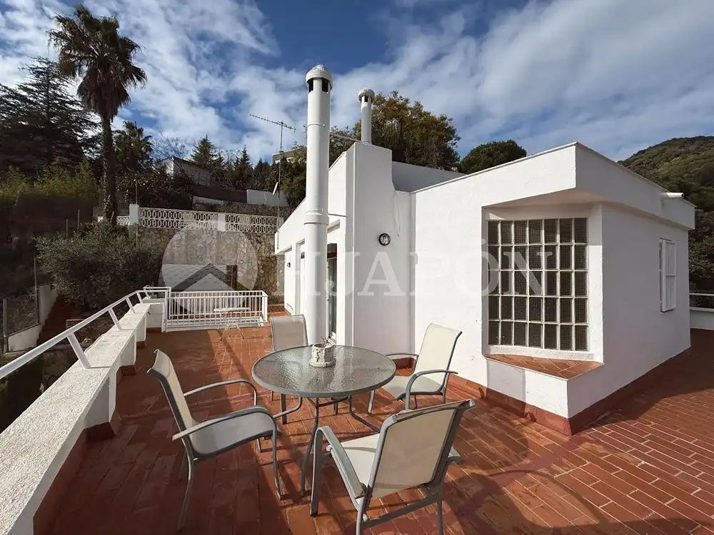 Terraza de Casa o chalet en venta en Alella con Aire acondicionado, Calefacción y Jardín privado