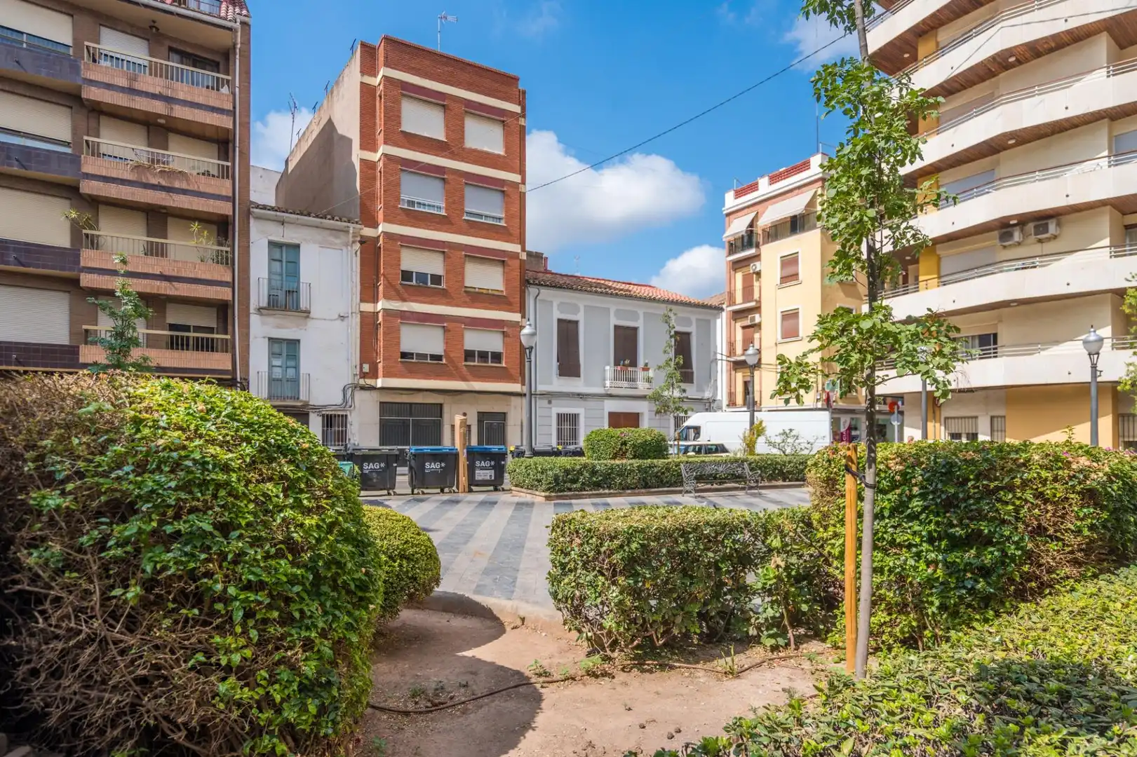 Vista exterior de Casa adosada en venta en Sagunto / Sagunt con Terraza