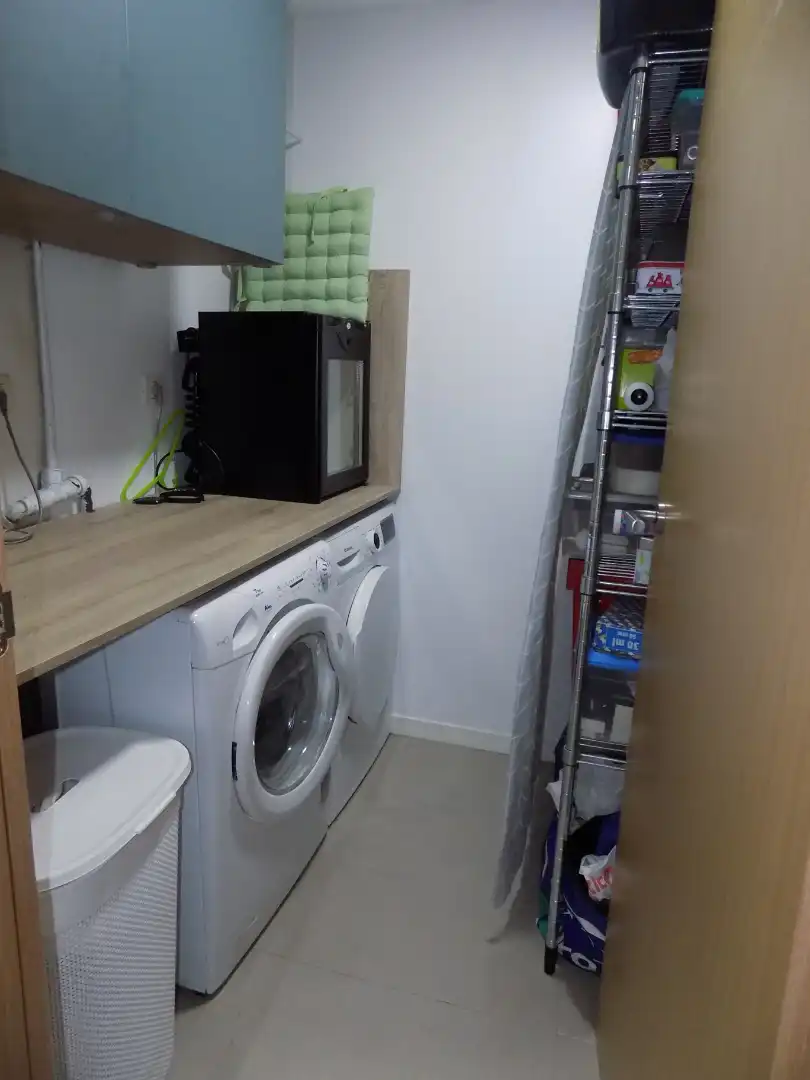 Cocina de Dúplex en venta en Santa Coloma de Gramenet con Aire acondicionado y Parquet