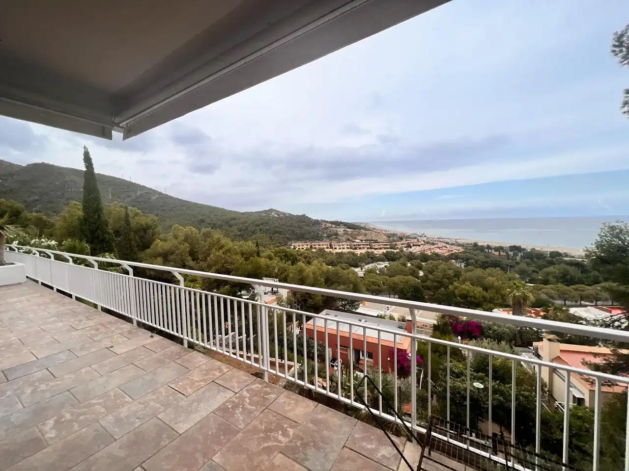Terrasse von Haus oder Chalet zur Miete in Sitges mit Klimaanlage, Privatgarten und Terrasse